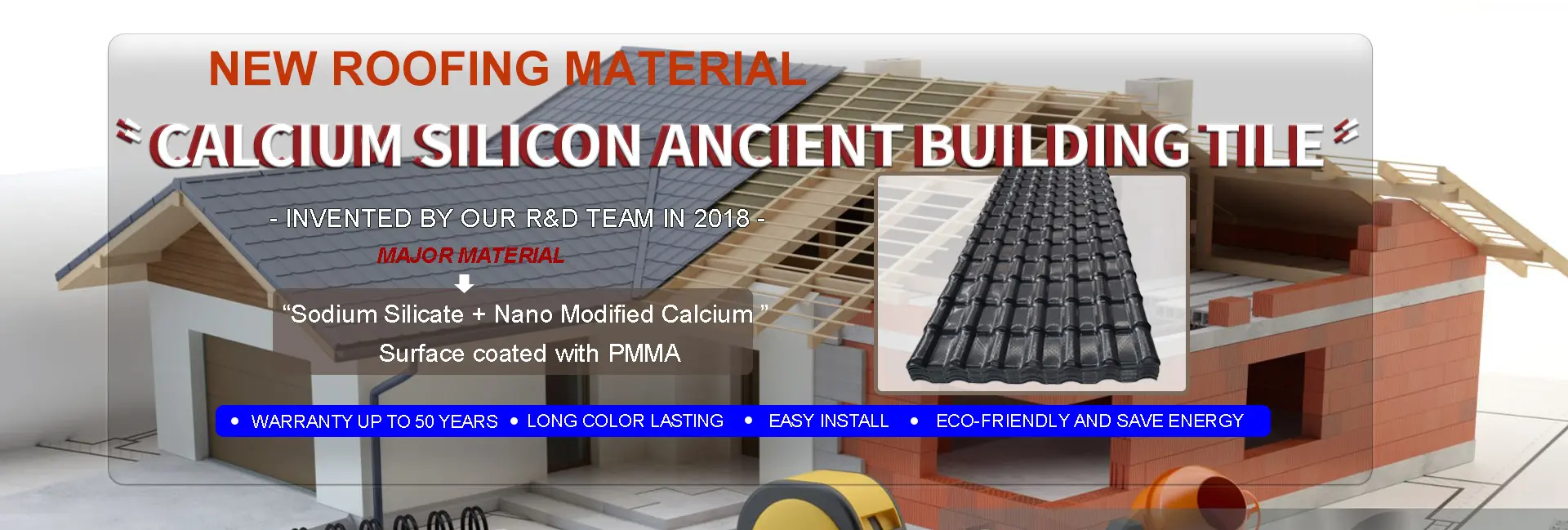 CE Certification Synthetic Resin Sheet Roofing Factory
